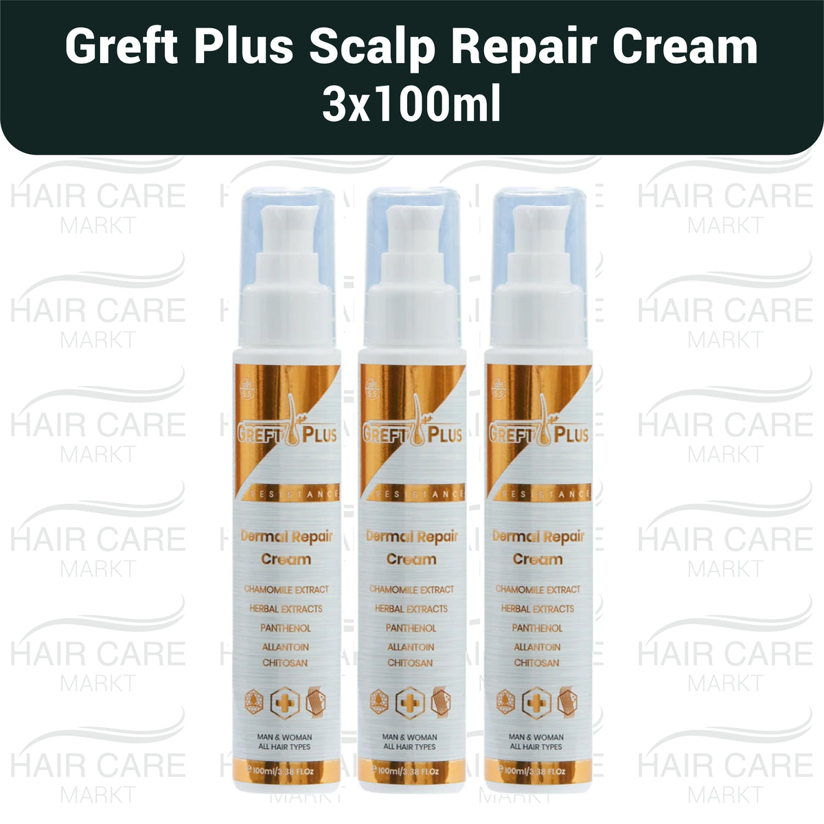 Greft Plus Dermal Repair Cream ( 3 PACK )