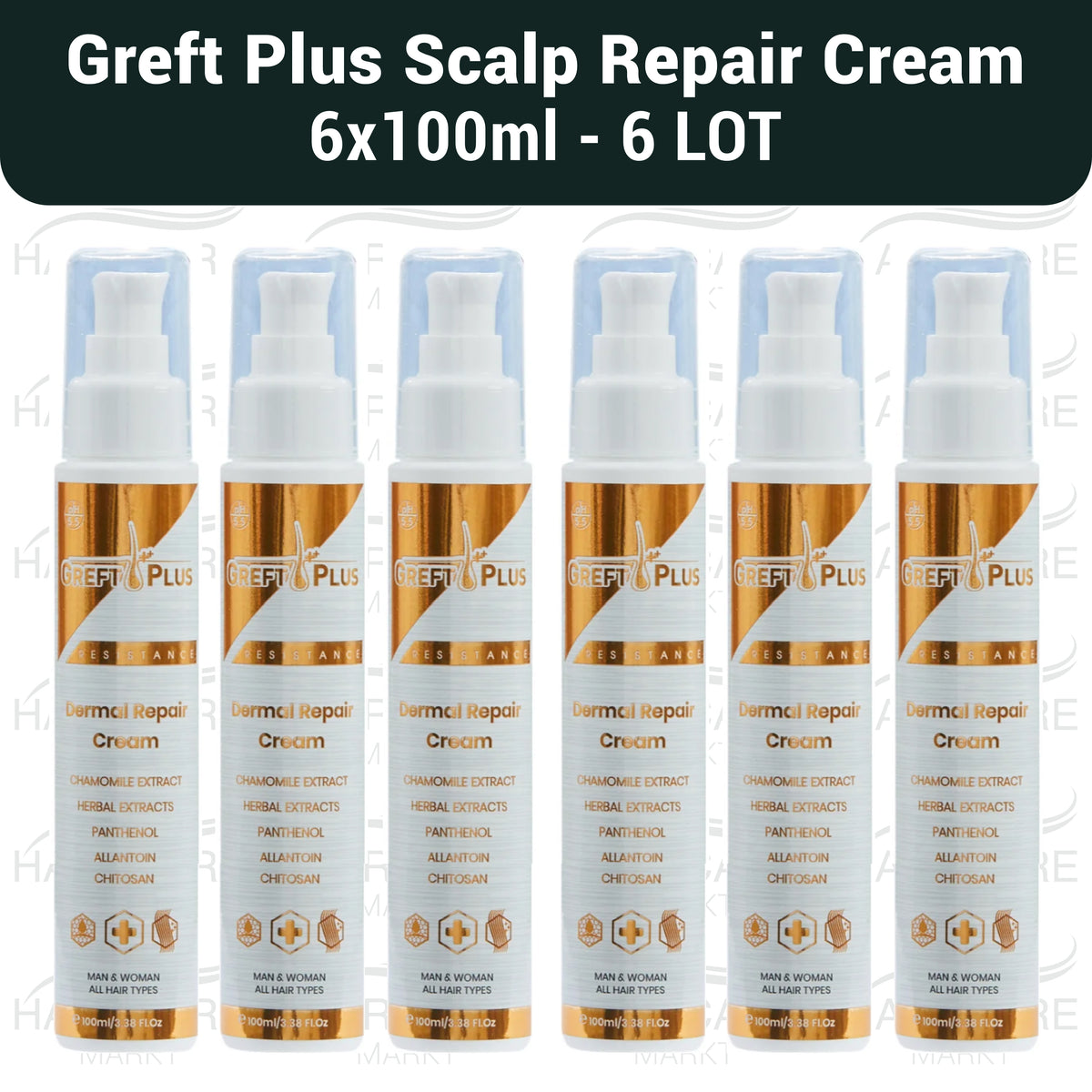 Greft Plus Dermal Repair Cream ( 6 PACK )