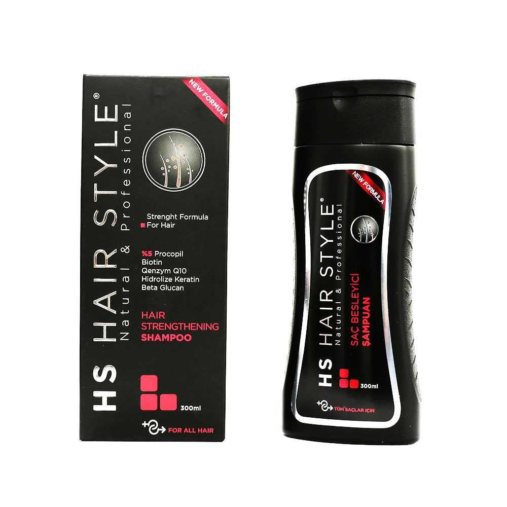 HS Hair Style Anti Hair Loss Nourishing Biotin + Qenzym Q10 Shampoo - 3 LOT