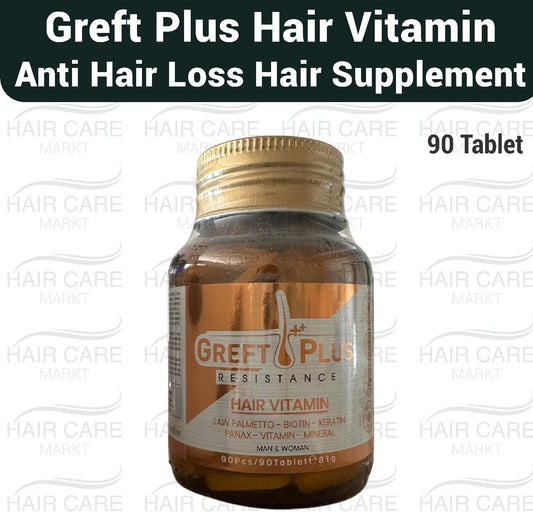 Greft Plus Hair Vitamin for Hair Loss - 90 Tablets