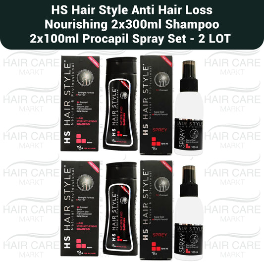 HS Hair Style Anti Hair Loss Shampoo + Procapil Spray Set - 2 LOT