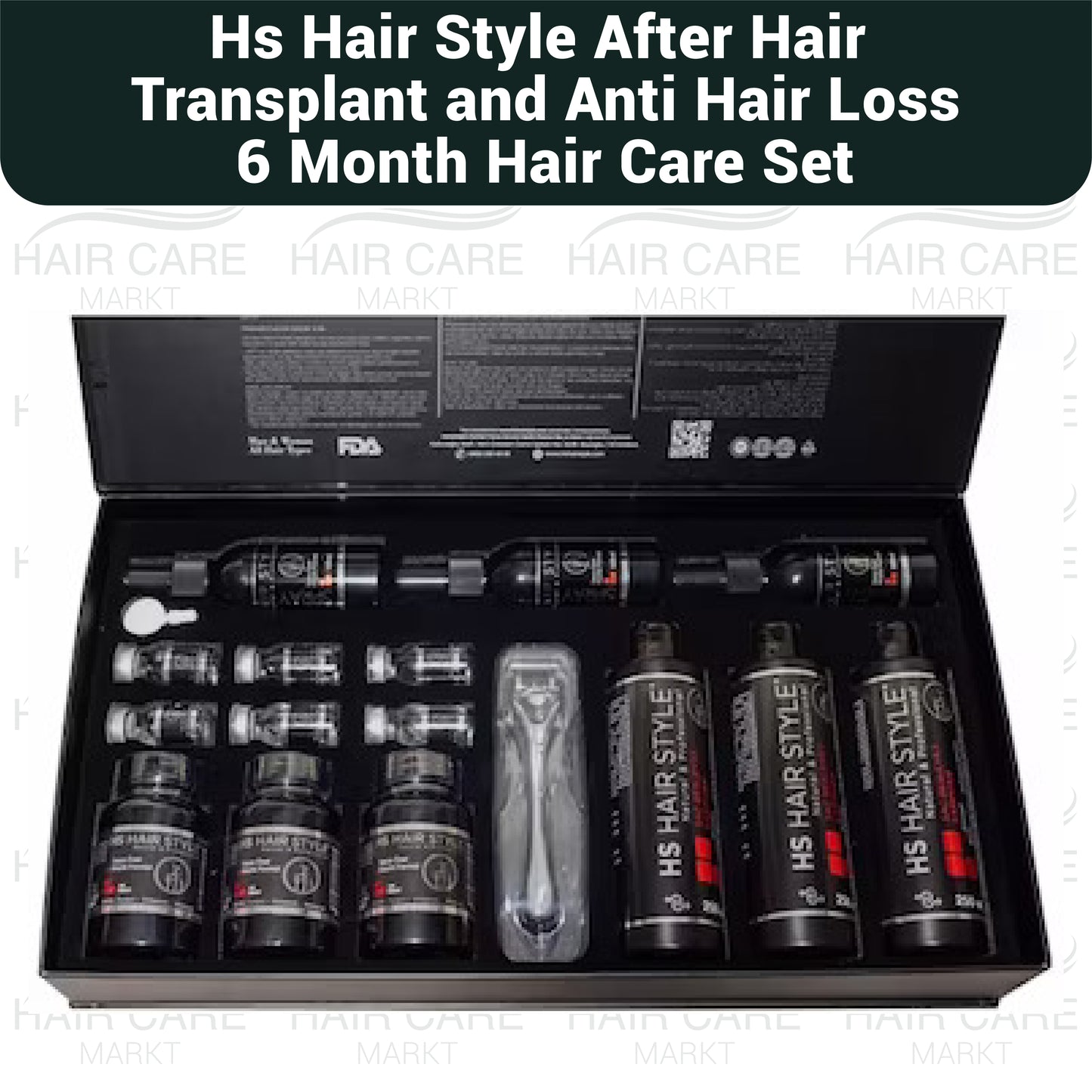 HS Hair Style 6 Months Anti Hair Loss, After Hair Transplant Hair Care Set
