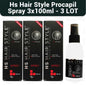 HS Hair Style Anti Hair Loss Nourishing 5% Procapil Spray - 3 LOT