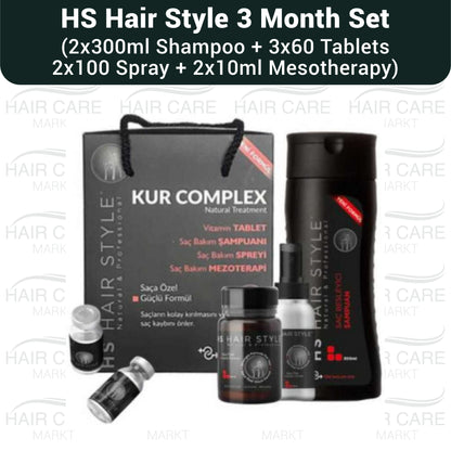 HS Hair Style 3-Month Hair Care Set