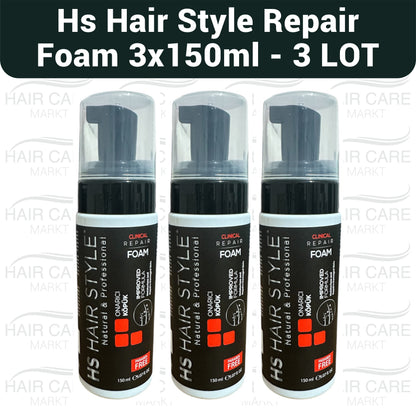 HS Hair Style Hair Repair Foam 150ml (3 PACK)