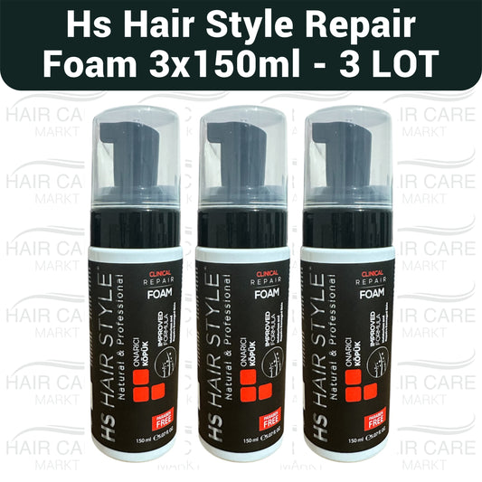 HS Hair Style Hair Repair Foam 150ml (3 PACK)