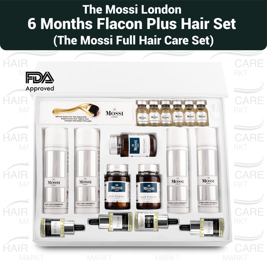 The Mossi London Flacon Plus 6 Monate Haarpflegeset