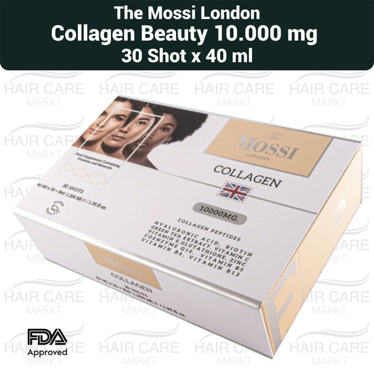 Mossi London Collagen Shots 10000mg 30x40ml Liquid Biotin Hyaluronic