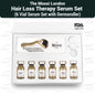 The Mossi London Hair Serum Set 6 Vials Dermaroller Scalp Care Ampoule Kit