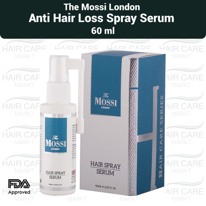 The Mossi London Hair Spray Serum, Scalp Care Volumizing Hair Serum 60ml