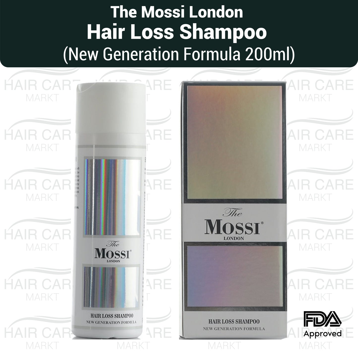 The Mossi London After Hair Transplant  Anti Hair Loss Shampoo, Biotin Procapil Sulfate Free 200ml