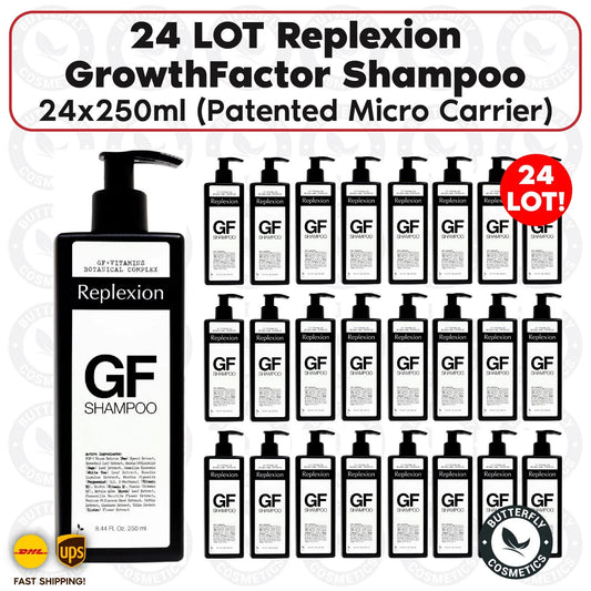 Replexion GF Shampoo, Growth Factor Hair Care Strengthening Shampoo 250ml - 24 LOT
