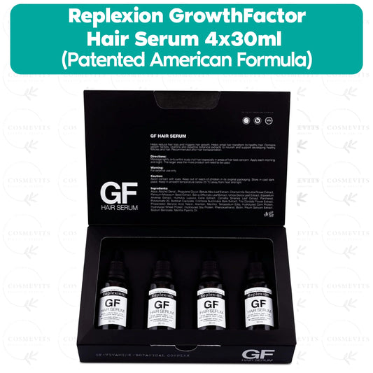 Replexion Haarserum-Set, Kopfhautpflege-Kit 4x30ml
