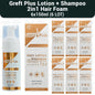 Greft Plus Hair Lotion with Shampoo, 2 in 1 Hair Foam 6×150ml-6LOT