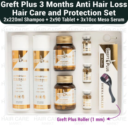 Greft Plus 3 Months After Hair Transplant Mesotherapy Set