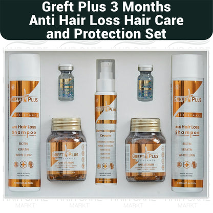 Greft Plus 3 Months After Hair Transplant Complete Set
