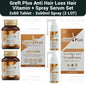 Greft Plus Anti Hair Loss Spray + Hair Vitamin Set ( 2 PACK )