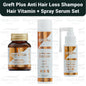 Greft Plus Anti Hair Loss Hair Set (Shampoo + Hair Vitamin + Spray Serum)