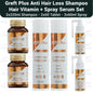 Greft Plus Anti Hair Loss Hair Set (Shampoo + Hair Vitamin + Spray Serum) ( 2 PACK )