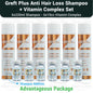 Greft Plus Anti Hair Loss Shampoo and Vitamin Complex Set ( 6 PACK )