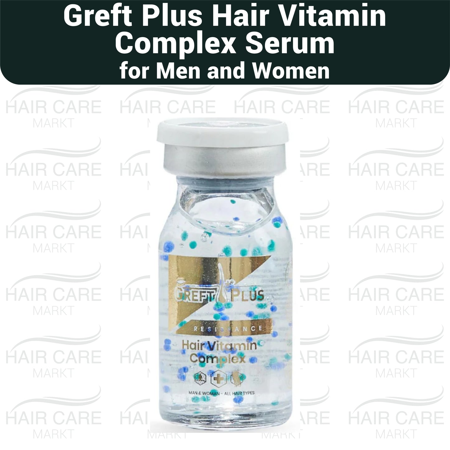 Greft Plus Anti-Hair Loss, After Hair Transplant Vitamin Complex -10ml