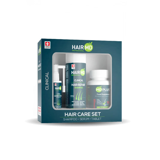 HairMD Clinical Hair Repair Set (Shampoo + Serum + Tabletten)
