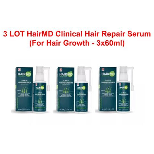 HairMD Hair Repair Serum, Scalp Care Anti Hair Loss Serum - 3 LOT