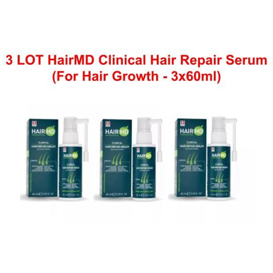 HairMD Haar-Reparatur-Serum, Kopfhautpflege Anti-Haarausfall-Serum – 3er-Pack