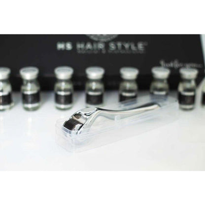 Hs Hair Style Flacon Serum Set (8pcs + dermaroller)