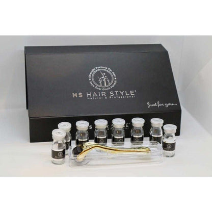Hs Hair Style Flacon Serum Set (8pcs + dermaroller)