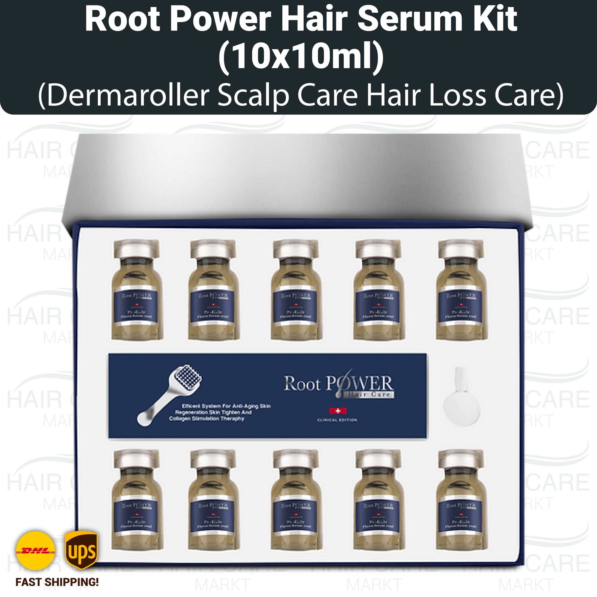 Root Power Mesotherapy Serum and Dermaroller Kit | Hair Care Markt