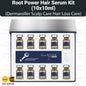 Root Power Hair Serum Kit, Dermaroller Kopfhautpflege Haarausfallpflege (10x10ml)
